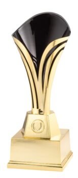 Fully Assembled Gold and Black Cup