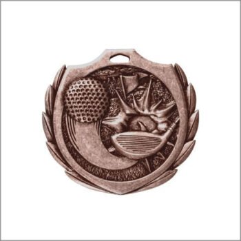 Burst Medal - Golf