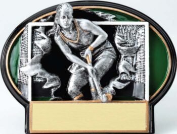 Burst Thru Resin Plate - Field Hockey