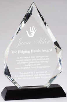 Arrowhead On Black Crystal Base