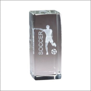 Sport Crystal Soccer, Male  Award