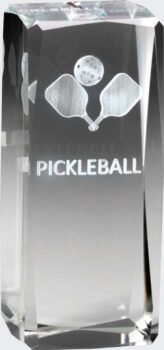 Pickleball Crystal Award