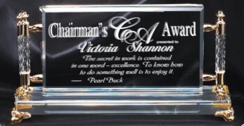 Crystal Rectangle Frame