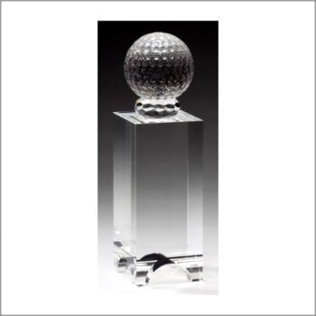 Crystal Golf Ball Large Tower