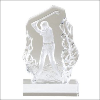 Crystal Golf Swing On Base