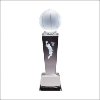 Collegiate Basketball, Female  Crystal Award