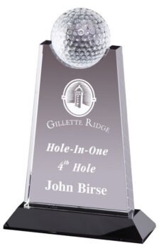 Golf Ball Apex On Black Base