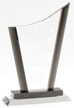 Smoked Edge Crystal Award
