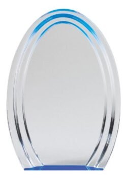 Double Halo Acrylic Oval Award