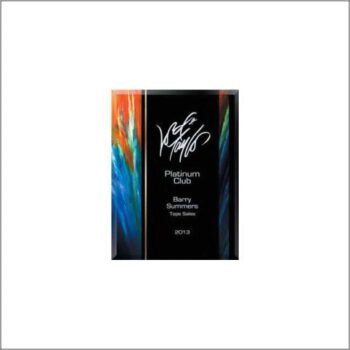 Glass Plaque Award