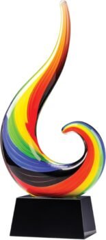 Color Flame Art Glass