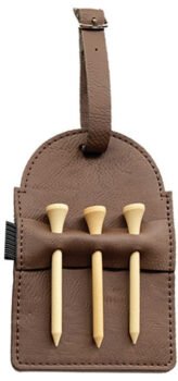 Golf Tee Holder - Tan