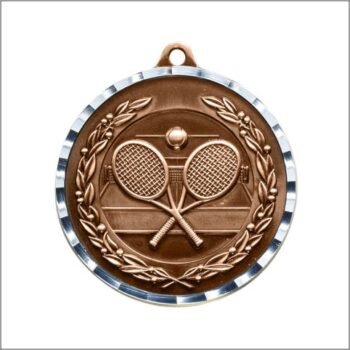 Diamond Cut Medal - Tennis