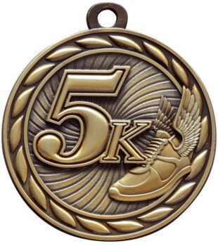 Scholastic 5K Running Medal