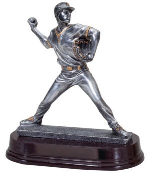 Baseball Pitcher Resin