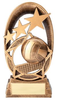 Radiant Series Resin Trophy -Volleyball