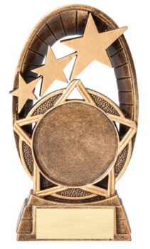 Radiant Series Resin Trophy -Generic Mylar