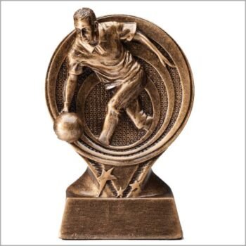 Bowling Resin Trophy, Male