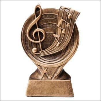 Music Resin Trophy