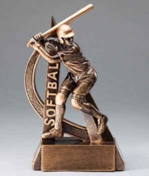 Ultra Action Resin Trophy -Softball