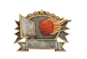 Resin Plate - Basketball