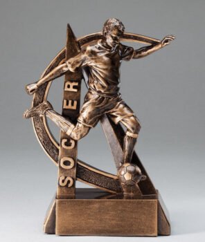 Ultra Action Resin Trophy -Soccer Male