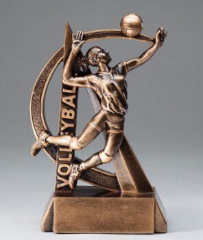 Ultra Action Resin Trophy -Volleyball Female
