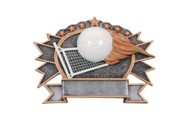 Resin Plate - Volleyball