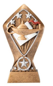 Diamond Series Resin - Lamp of Knowledge