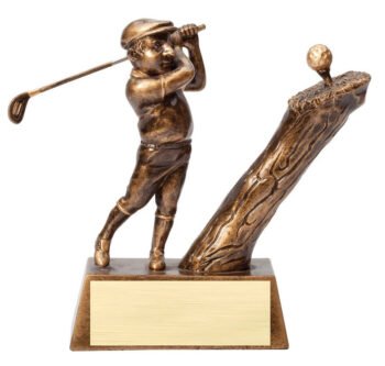 Comic Golfer, M Resin