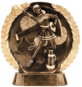 Resin Plate -Cheerleading