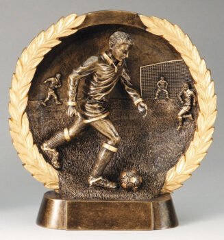 Resin Plate -Soccer Male