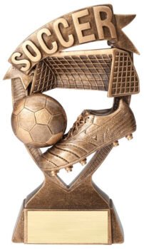 Banner Series Resin Trophy -Soccer