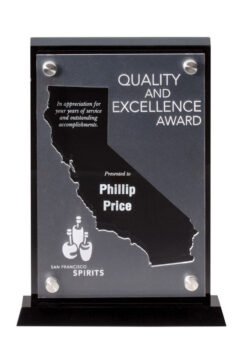 State Acrylic Award - California