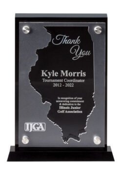 State Acrylic Award - Illinois