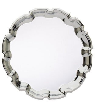 Round Chrome Tray